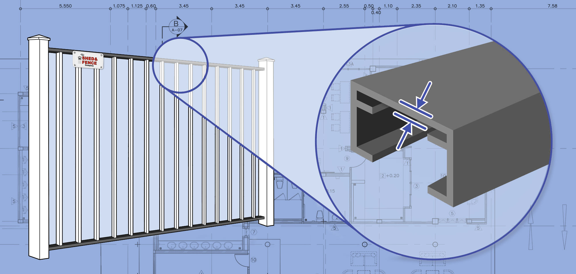 Aluminum fence features popular with West Metro Minnesota homeowners