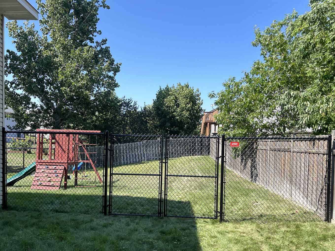 Chain Link Fence installation project in West Metro, Minnesota 