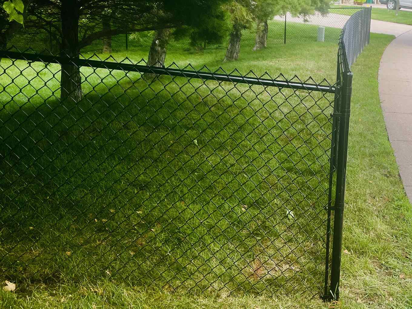 Chain Link Fence installation project in West Metro, Minnesota 