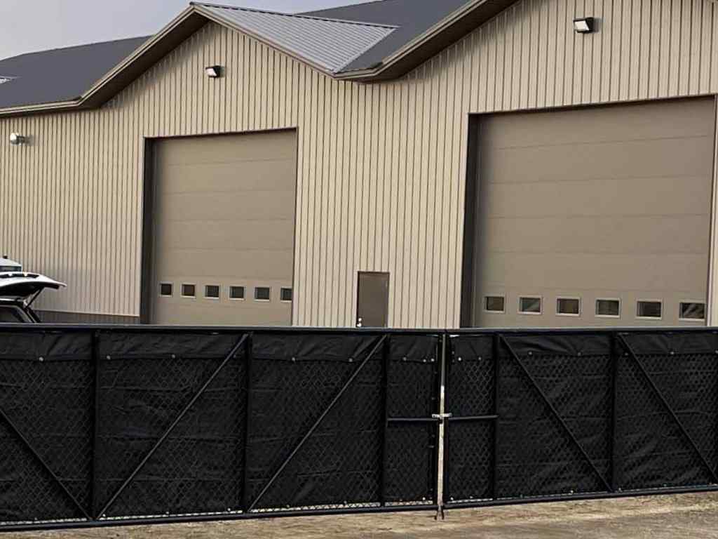 Commercial Fence installation project in West Metro, Minnesota 